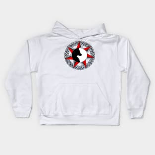 Yin Yang Wolf Celtic Cherokee Star Kids Hoodie